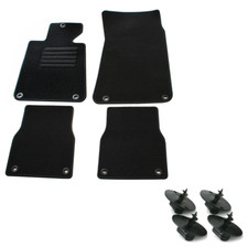 4 TAPIS DE SOL SUR MESURE POUR BMW SERIE 3 E30 BERLINE COUPE TOURING