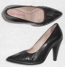 San Marina Escarpins cuir noir