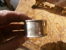 rond de serviette en argent