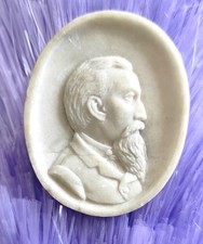 médaillon ancien en marbre de