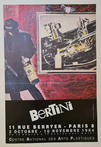 Bertini gangster 1984 affiche - gangster,
