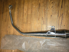 Silencieux Pot D'Échappement Chrome Scrambler 125CC