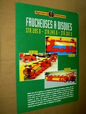 Prospectus Tracteur ZETOR Faucheuse MOTOKOV Tractor Traktor Prospekt Brochure 