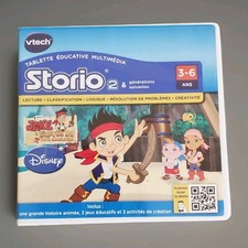 Jeu VTech Storio 2 Jake Pirates Disney Junior TBE Boîte (Sans Notice) 3‑6 Ans