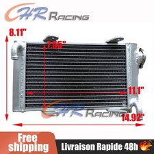 3 ROW aluminum alloy radiator For Go Kart go-kart karting 14" x 8" x 1.3"