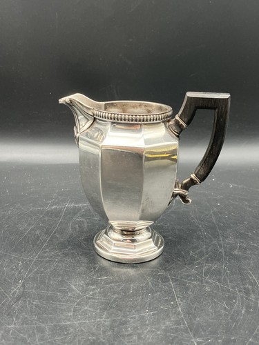 Pot lait métal argenté - métal,