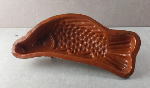 Ancien moule terre cuite - en,