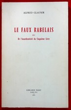 LE FAUX RABELAIS OU DE