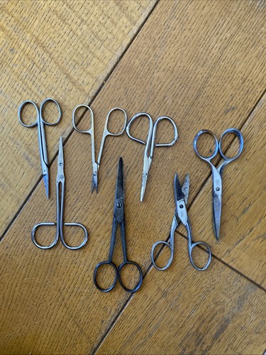 Lot petits ciseaux ancien - petits,