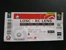 Billet Match LILLE LOSC LENS DVE 2022-23