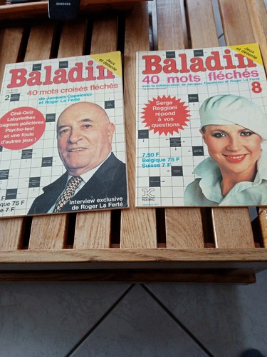 Lot revues vintage - lot,