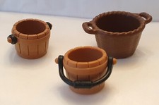 PLAYMOBIL LOT DE 3 SEAUX ET