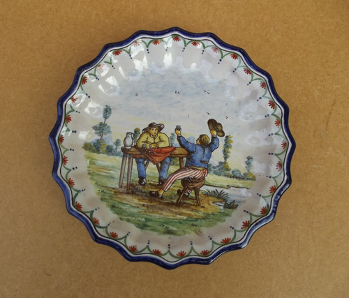 Ancienne assiette murale