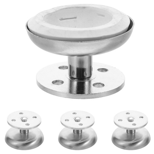 Set pieds meuble en acier - set,