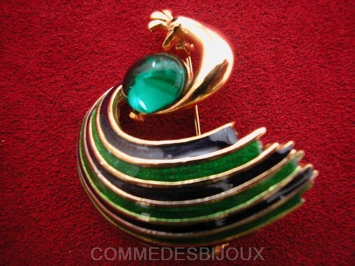 Broche paon n 2 - n°,