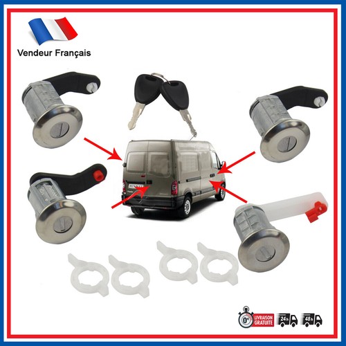 Kit serrures de - 4, porte