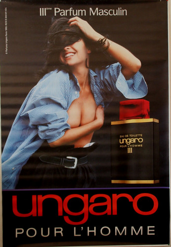 Ungaro affiche parfum mod - mod, iii