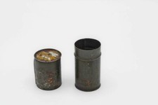 772 - Ancien étui porte louis d'or du 19ème - Tube métal