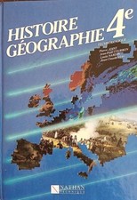 Histoire, Géographie 4e technologie - 1988 Nathan technique