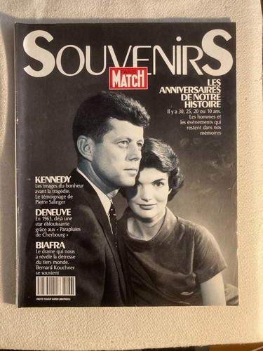 Souvenirs paris match kennedy - souvenirs,