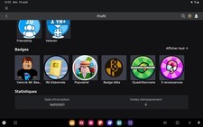 un compte roblox de 2021 avec headless contacter moi pour le mot de passe et nom