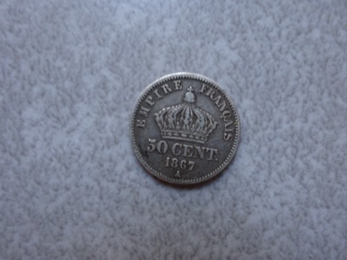 Centimes argent napoleon - argent,