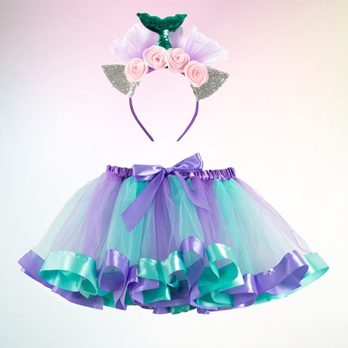 Tulle tutu jupe sirène - tulle,