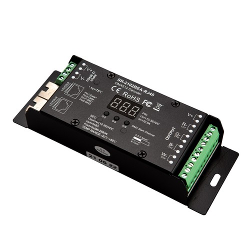 Décodeur led connex dmx - décodeur,