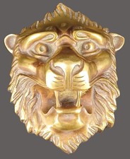 Ornement tête de lion en