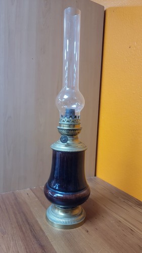 Lampe pétrole ancienne - lampe, à