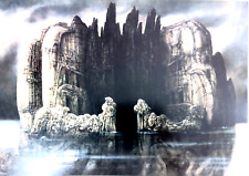 Hans Ruedi GIGER - "Hommage à BOCKLIN" (1977) - Sur papier glacé - 44x30 cm