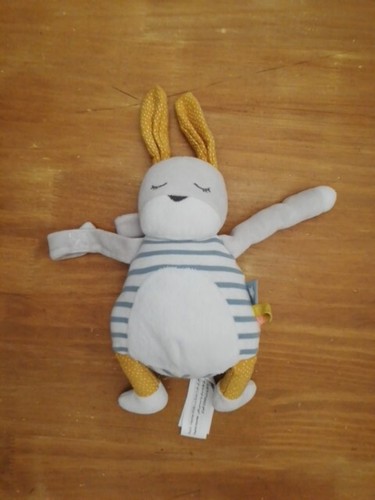 Doudou tape oeil lapin - doudou, À