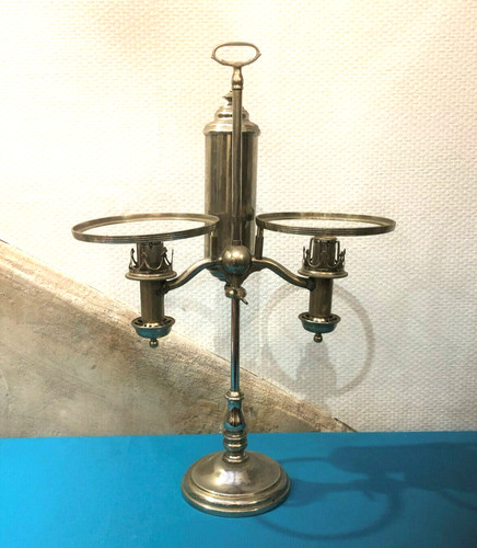 Lampe quinquet double xix - lampe, eme
