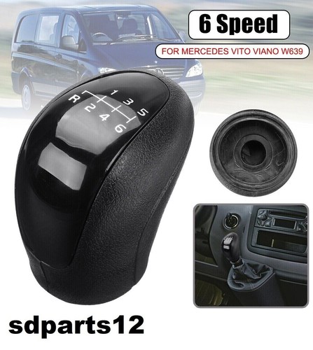 Pommeau levier vitesse 6 - de,
