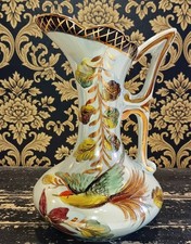 Vase en céramique signé Hubert Bequet Quaregnon  fait main en Belgique