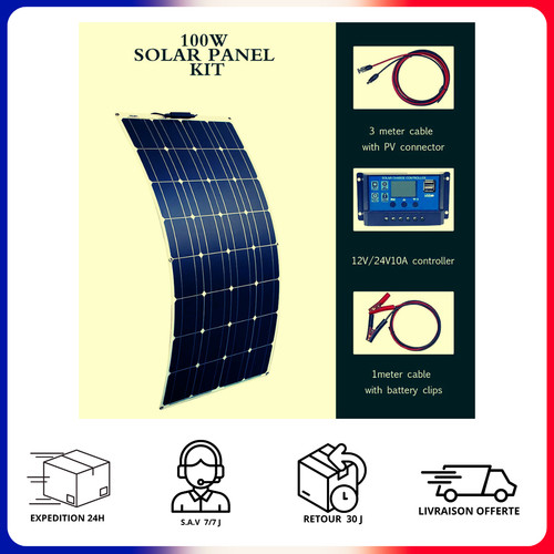 Kit solaire souple panneau - souple,
