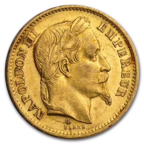 1861 1870 france - france, gold