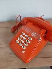 SUPERBE Téléphone Vintage Orange Rsprit 1970