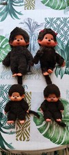 Kiki le vrai - Lot Peluches X4 - Monchhichi Sekiguchi Gift from Angel- Bon état