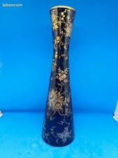 Beau vase bleu cobalt en