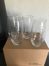 quatre verres publicitaires