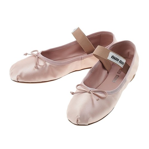 Miu ballerines satin - miu, en