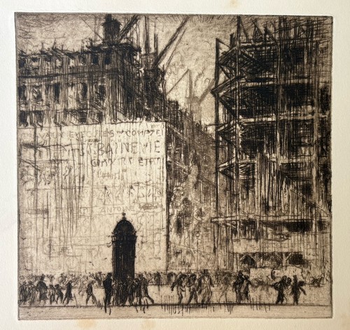 Frank brangwyn gravure - frank,