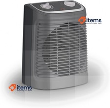 Rowenta Électrique Radiateur, Ventilateur, Supplémentaires Chauffage Gris/Noir