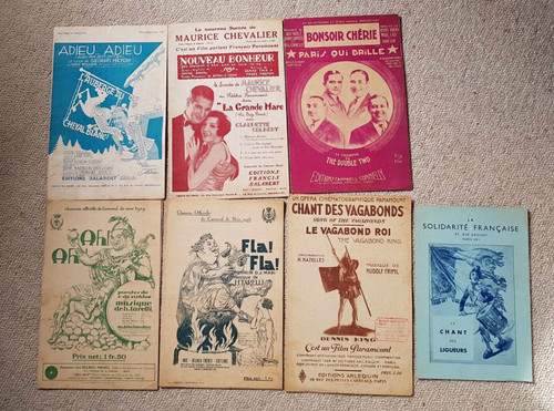 Partitions vintage divers - 45,