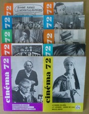 --  CINÉMA 72 (1972). NUMÉROS 162 à 171. ANNÉE COMPLÈTE  --