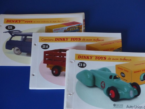 Fiches descriptives dinky - fiches, toys