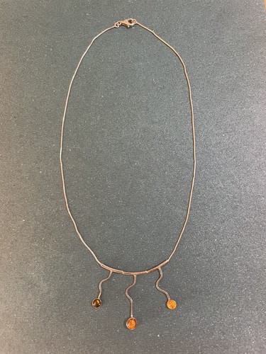Collier vintage argent 925