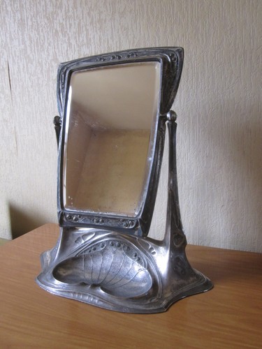 Ancien miroir table - miroir, en