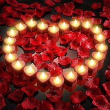 Lot de 24 bougies LED en forme